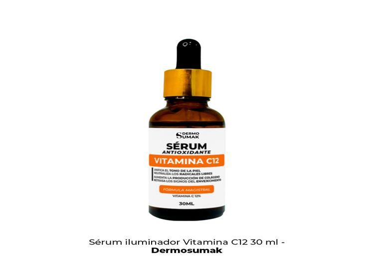 SÉRUM ILUMINADOR VITAMINA C12 30 ML DERMO SUMAK - 2