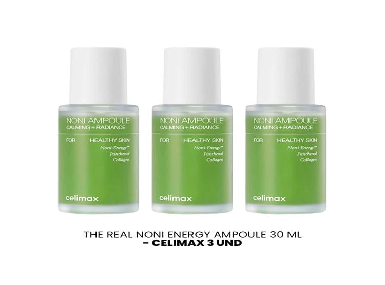 CELIMAX THE REAL NONI ENERGY AMPOULE 30 ML 3 UNID - 2