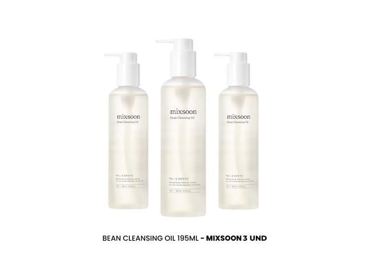 BEAN CLEANSING OIL 195ML MIXSOON 3 UND - 3
