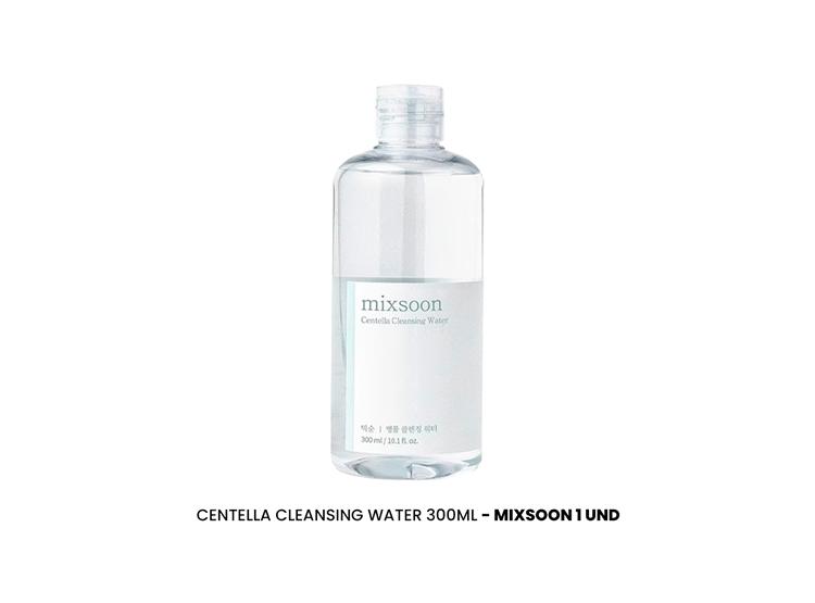 MIXSOON CENTELLA CLEANSING WATER 300ML - 2