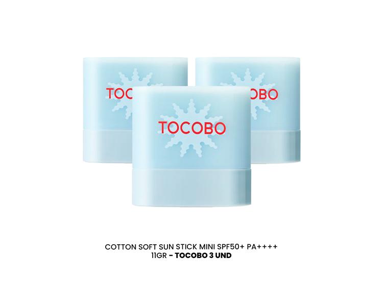 3 TOCOBO COTTON SOFT SUN STICK MINI 50+ PA++++ - 2