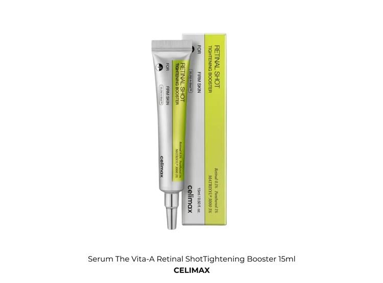 CELIMAX SERUM FACIAL THE VITA-A RETINAL SHOT TIGHTENING BOOSTER 15ML - 2