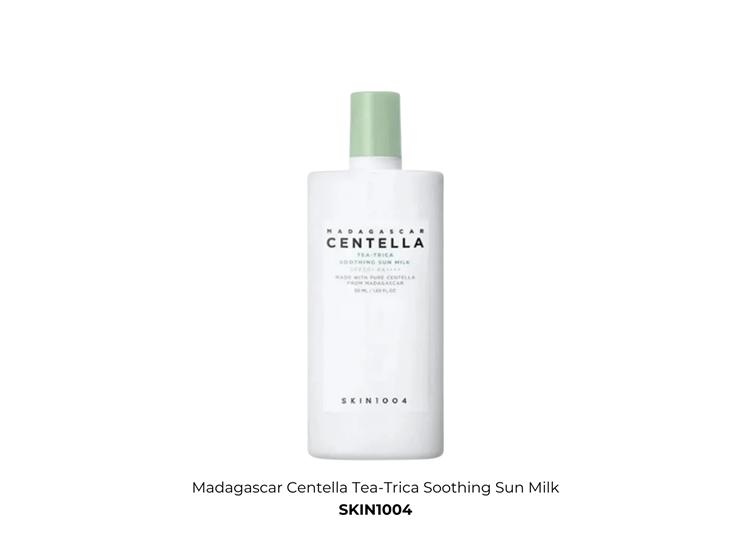 PROTECTOR SOLAR MADAGASCAR CENTELLA TEA TRICA SOOTHING SUN MILK 50ML - SKIN1004 - 2