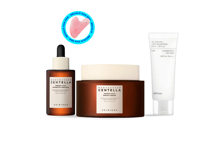 PACK ANTI EDAD REPARACIÓN SKIN1004 + REGALO GUA SHA FACIAL - 1