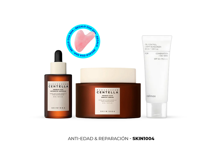 PACK ANTI EDAD REPARACIÓN SKIN1004 + REGALO GUA SHA FACIAL - 2