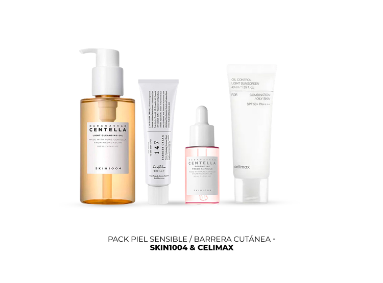 PACK BARRERA CUTÁNEA PIEL SENSIBLE SKIN1004 + CELIMAX - 2