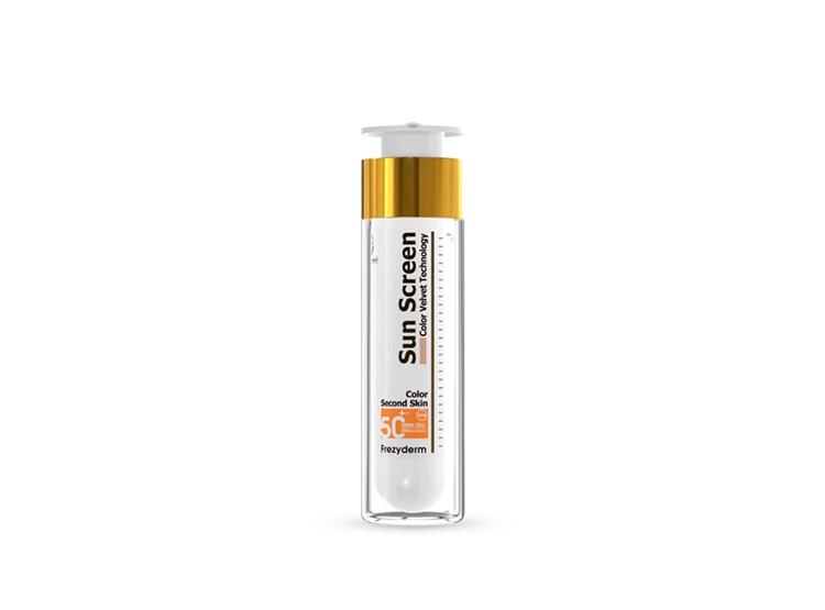 SUN SCREEN COLOR VELVET TECHONOLOGY SPF 50+ 50ML FREZYDERM - 1