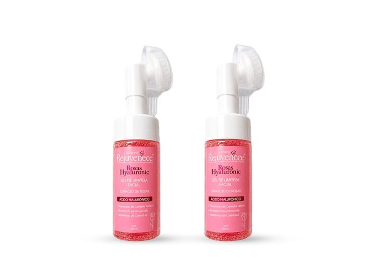 GEL DE LIMPIEZA EXTRACTO DE ROSAS CON ÁCIDO HIALURÓNICO 100ML 2UND - 1