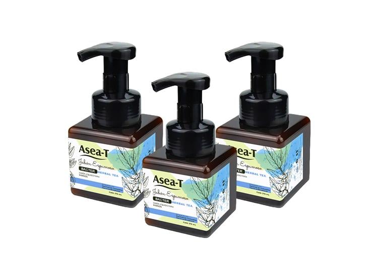 ASEA-T JABÓN ESPUMOSO BACTER HERBAL TEA X 270ML 3UND - 1
