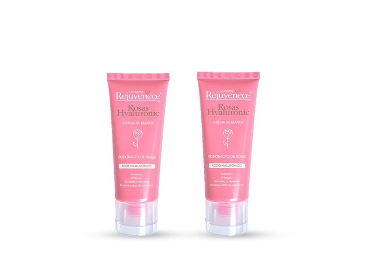 CREMA DE MANOS CON ÁCIDO HIALURÓNICO Y EXTRACTO DE ROSAS 60GR 2UND - 1