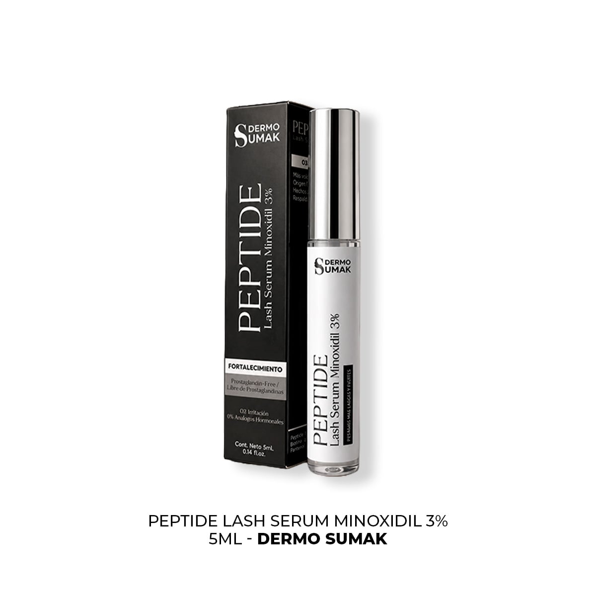 PEPTIDE LASH SERUM MINOXIDIL 3% 5ML DERMOSUMAK - 1