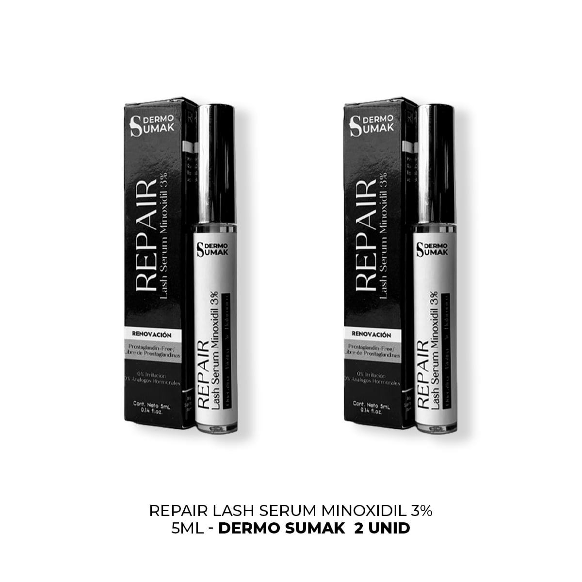 REPAIR LASH SERUM MINOXIDIL 3% 5ML DERMOSUMAK 2UND - 1