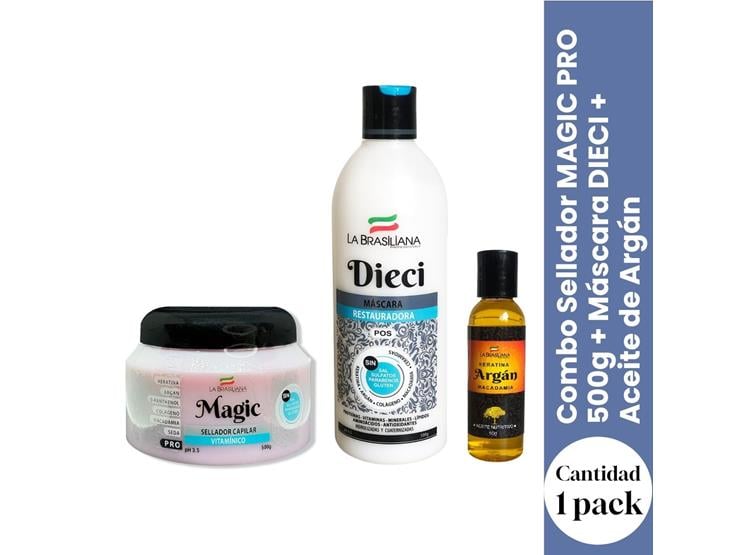 KIT SELLADOR 500G + MÁSCARA DIECI + ARGÁN - 1