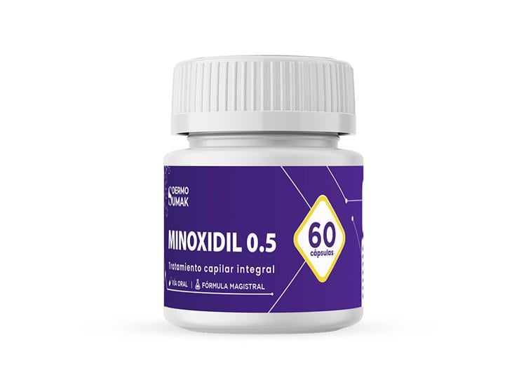 MINOXIDIL 0.5 MG 60 CAPSULAS DERMO SUMAK - 1
