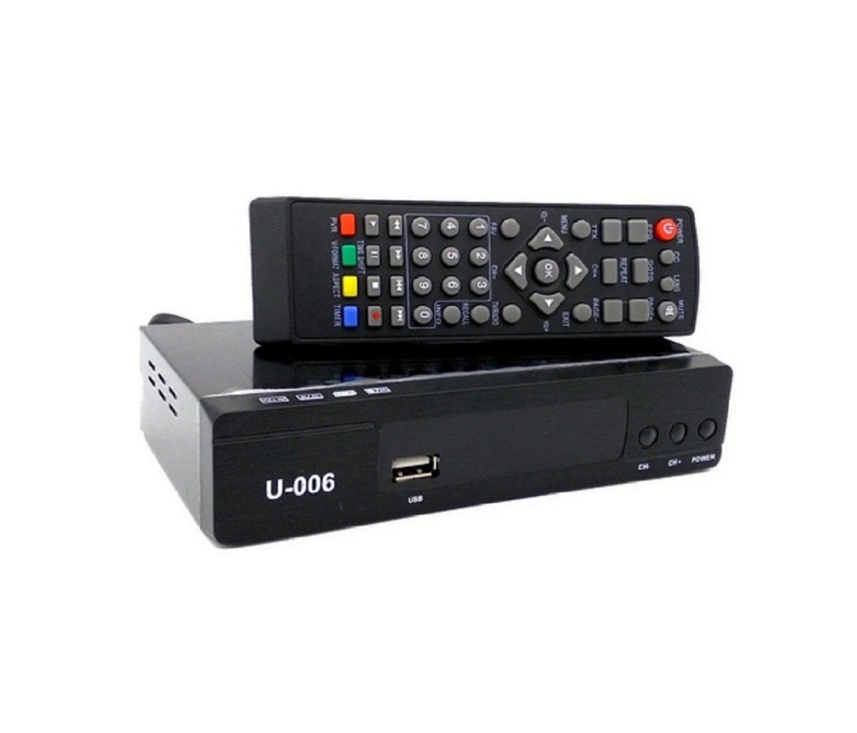 DECODIFICADOR PEISO U-006 TDA TELEVISION DIGITAL ABIERTA YOUTUBE/WIFI - 3