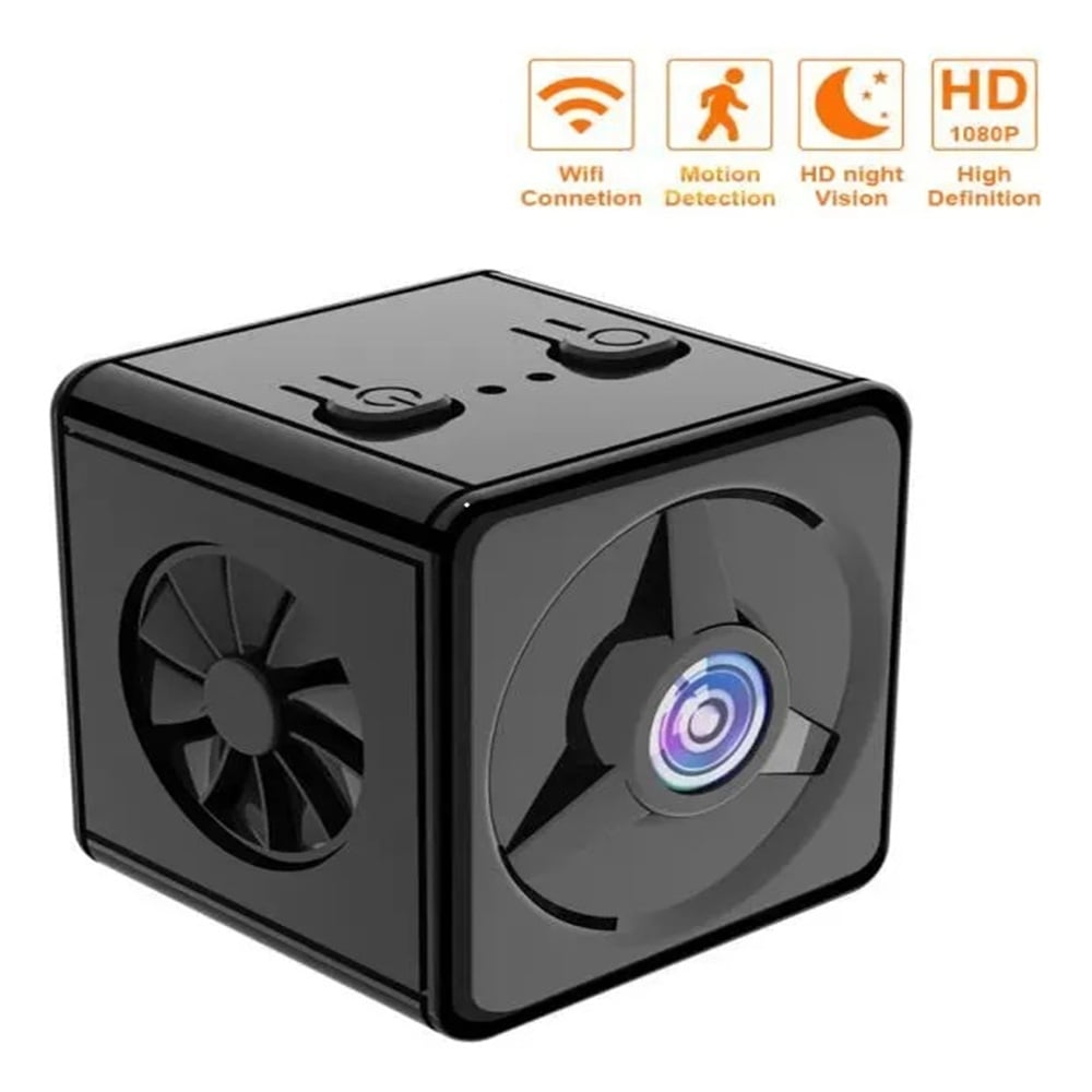 MINI CAMARA WIFI PORTATIL CON VISION NOCTURNA 720P - MOD: IPC-K14 - APP: 365CAM - 1