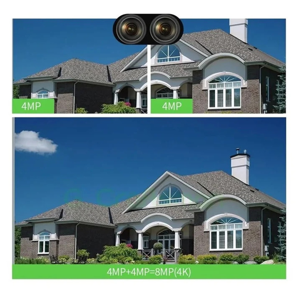CAMARA IP DOMO EXTERNA FULL HD ZOOM OPTICO 8X 7MP SEISA - MOD: TV-9825G - APP: ICSEE - 2