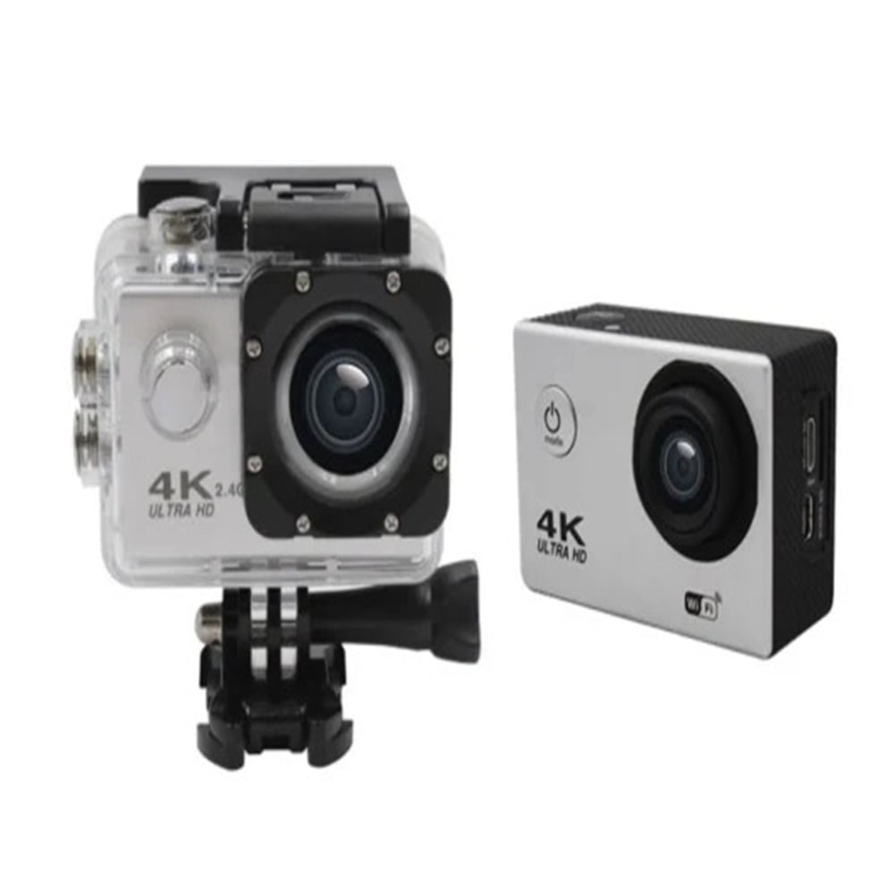 CÁMARA DEPORTIVA DE ACCIÓN 4K 16 MP WIFI ACUÁTICO DEPORTES VIDEOS COLOR BLANCO MOD SQ-Y02 - 1