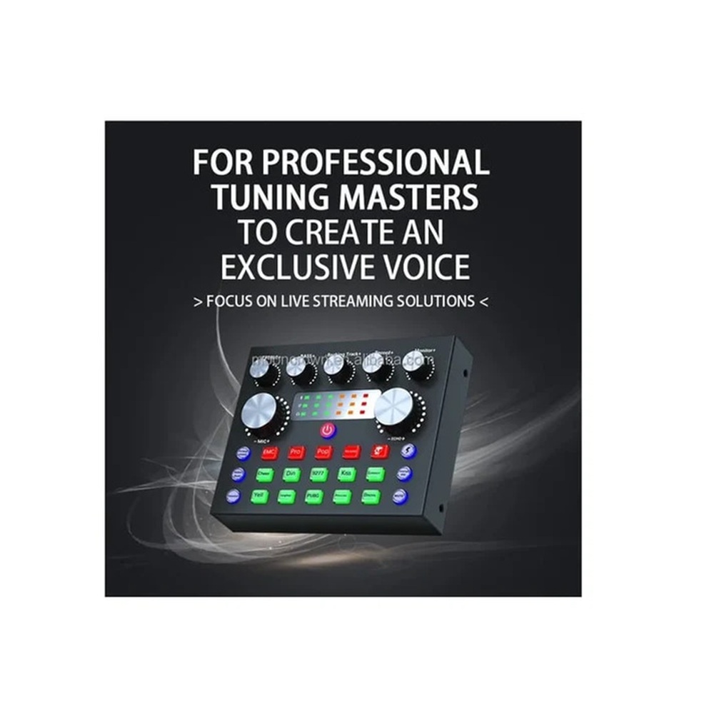 KIT DE MICRÓFONO CONDENSADOR CON CONSOLA DE VIDEO ESTUDIO PROFESIONAL MOD PP11645 - 2