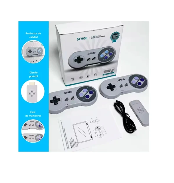 CONSOLA DE VIDEOJUEGOS MODELO SF900 - 2