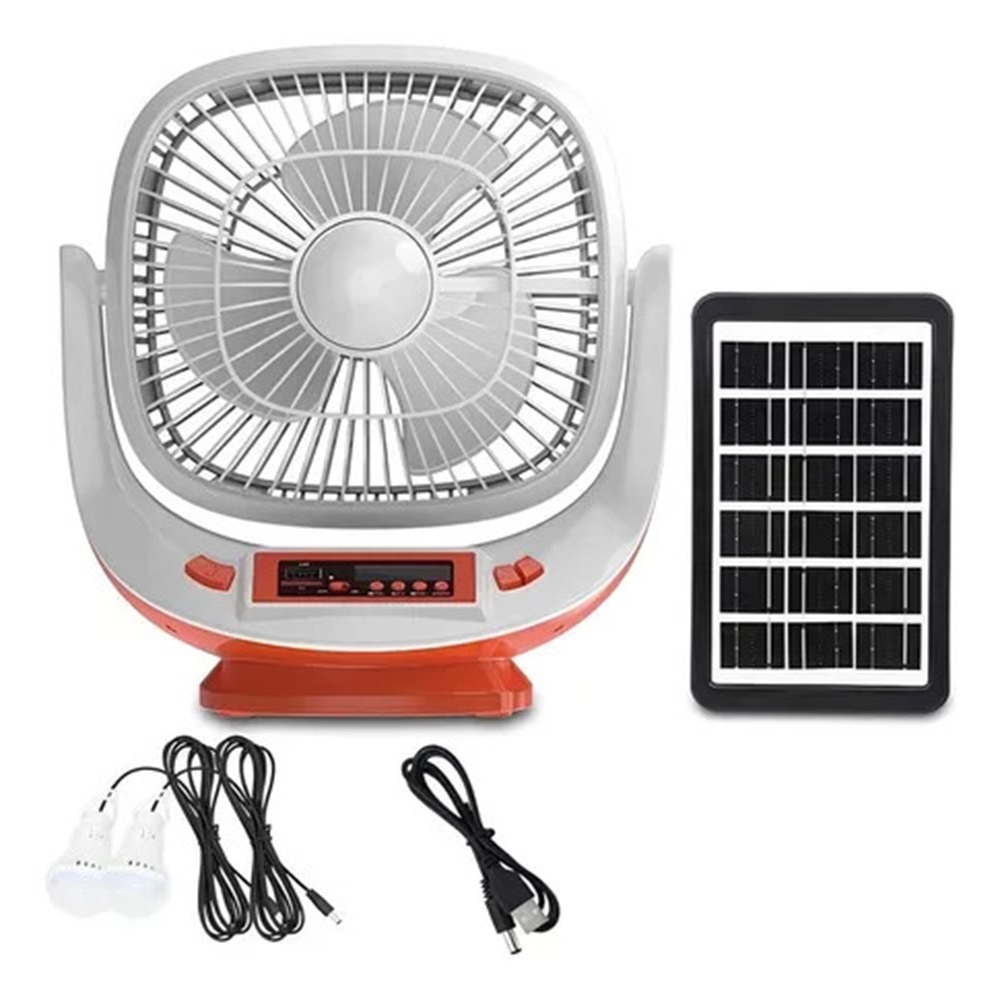 VENTILADOR SOLAR PORTATIL TYN-008BT RECARGABLE - 1