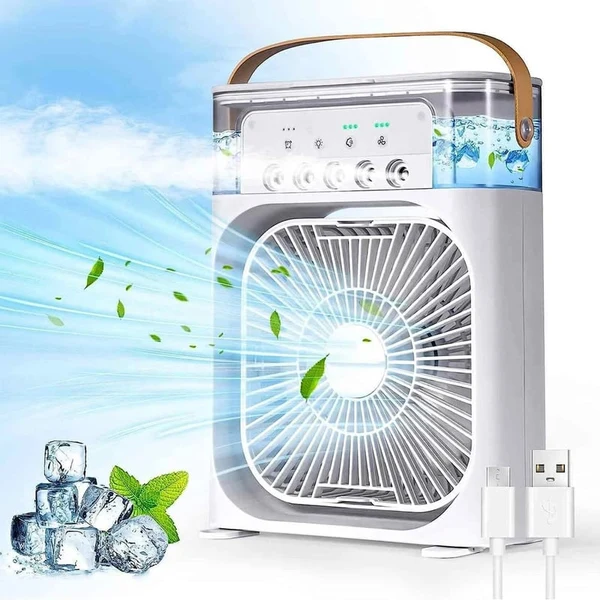 VENTILADOR HUMIDIFICADOR PORTÁTIL LANTUN BLANCO - 12256 BLANCO - 1
