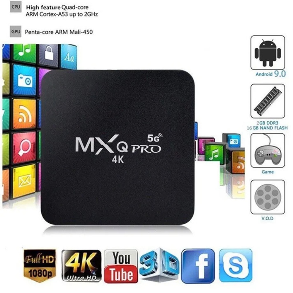 CONVERTIDOR DE TV A SMART TV Y ANDROID - MOD: MXQPRO4K - 2
