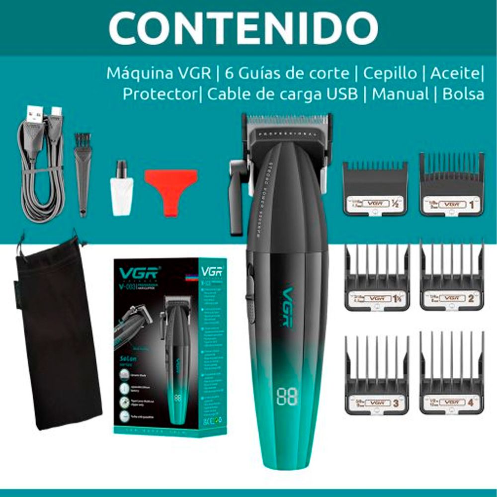 MÁQUINA VGR HAIR CLIPPER V-003 - 1