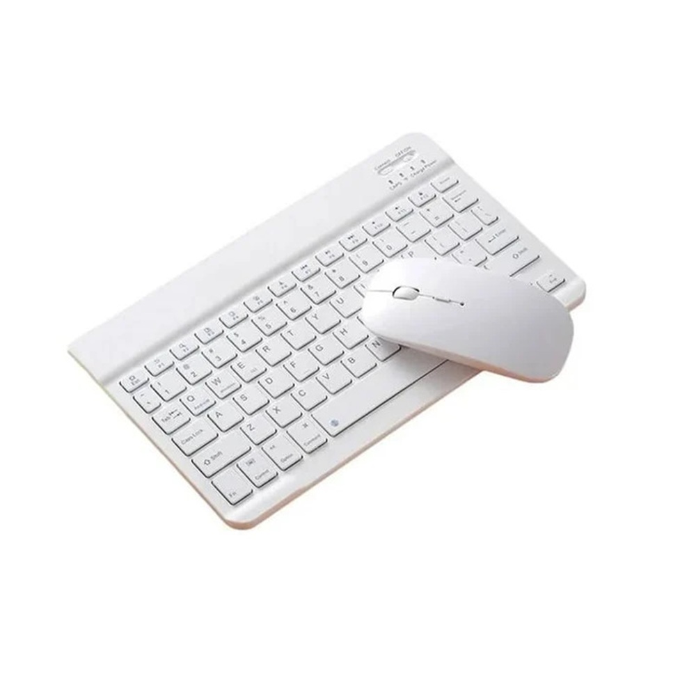 TECLADO + MOUSE INALAMBRICO BLUETOOTH A2000 - BLANCO - 1