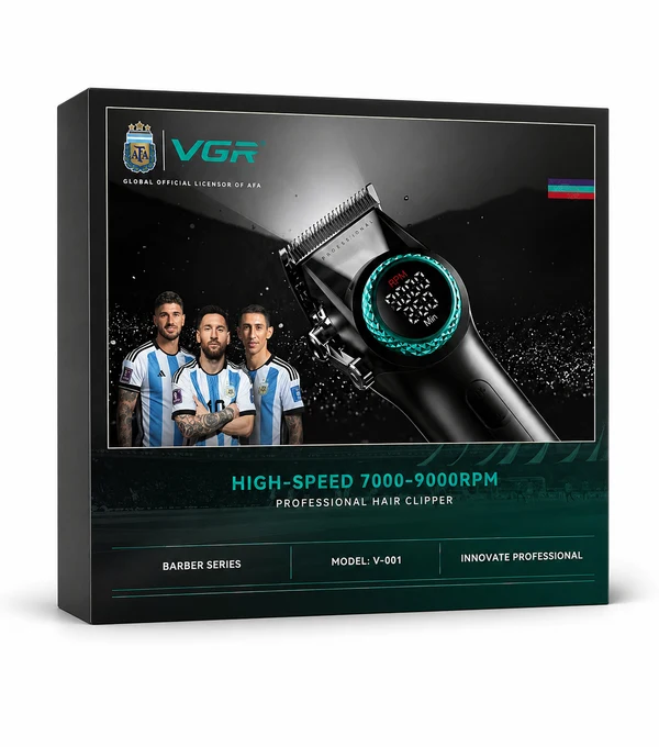 MAQUINA PROFESIONAL DE CORTE PANTALLA DIGITAL CUCHILLAS PREMIUM - MOD: V-001 - 4