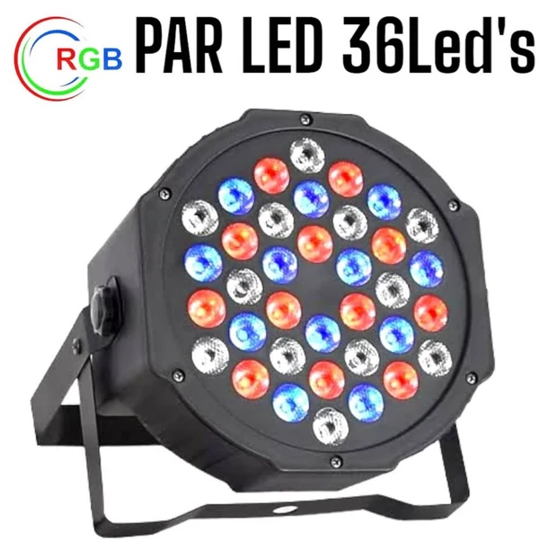 PROYECTOR DE LUCES SEISA 36 FOCOS LED MOD P-36B - 1