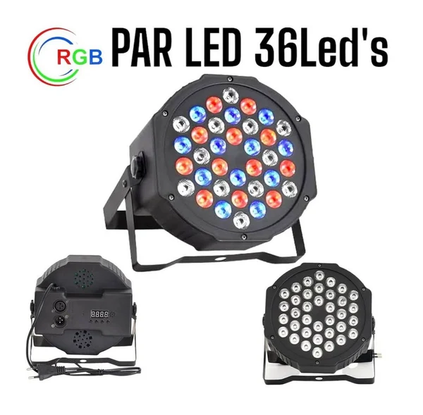 PROYECTOR DE LUCES SEISA 36 FOCOS LED MOD P-36B - 2