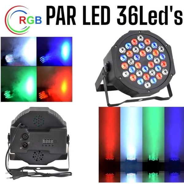 PROYECTOR DE LUCES SEISA 36 FOCOS LED MOD P-36B - 5