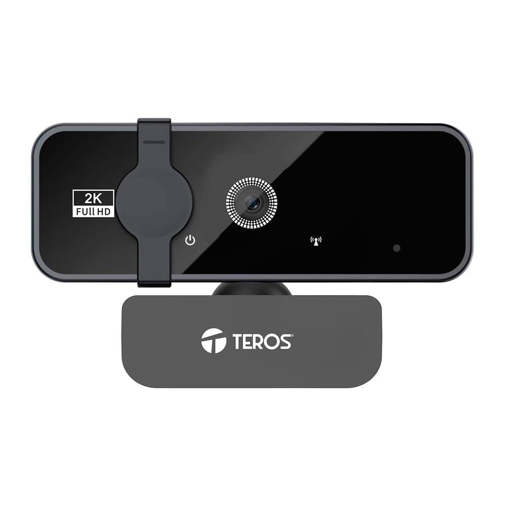 CAMARA WEB TEROS TE-9072 RESOLUCIÓN 2K / MICROFONO INCORPORADO / CONEXION USB 2.0 / TRIPODE - 2