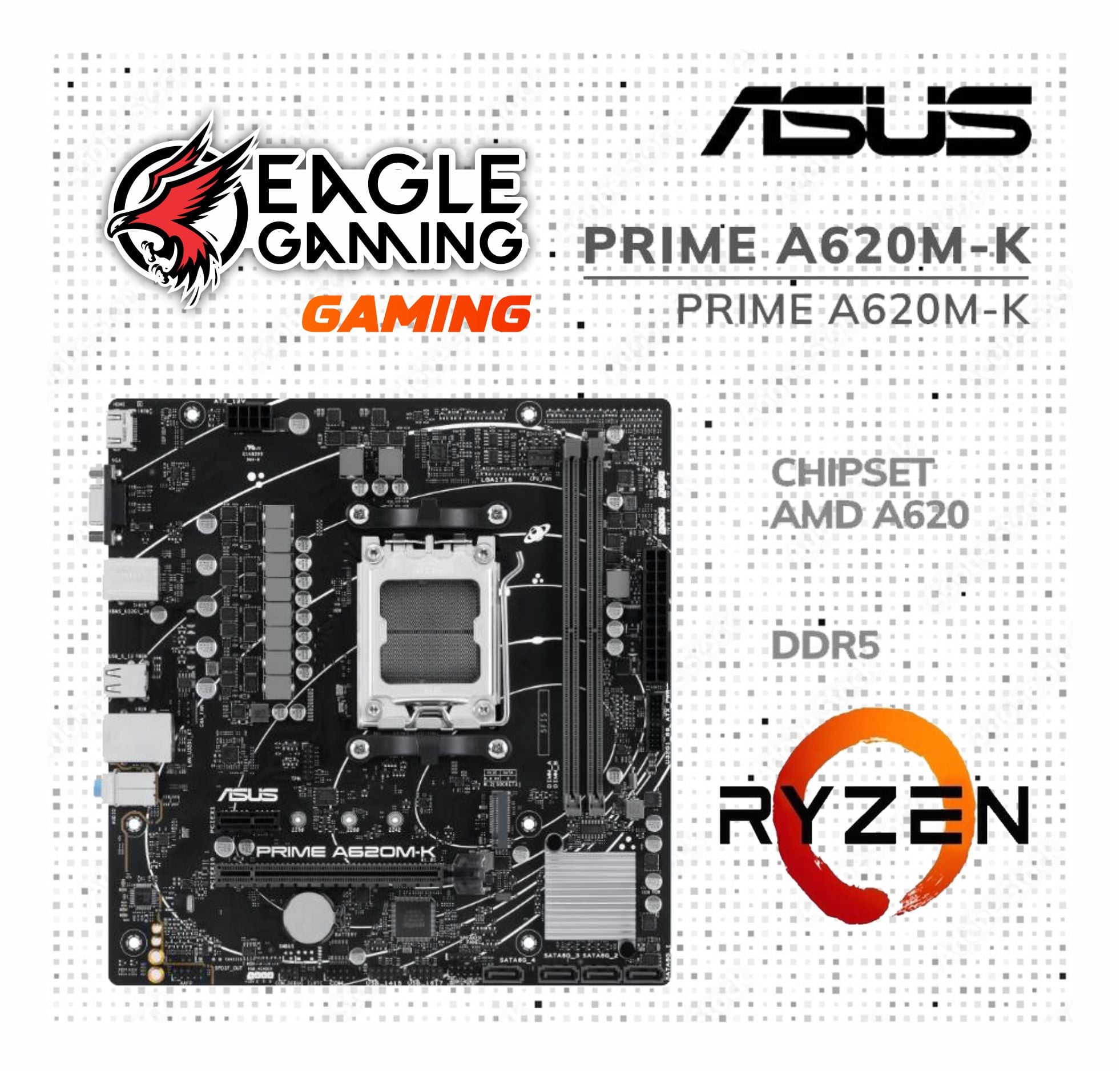 COMPUTADORA PC GAMER RYZEN 5 8500G- RAM 16GB -SSD 512GB -RADEON 740M - 2