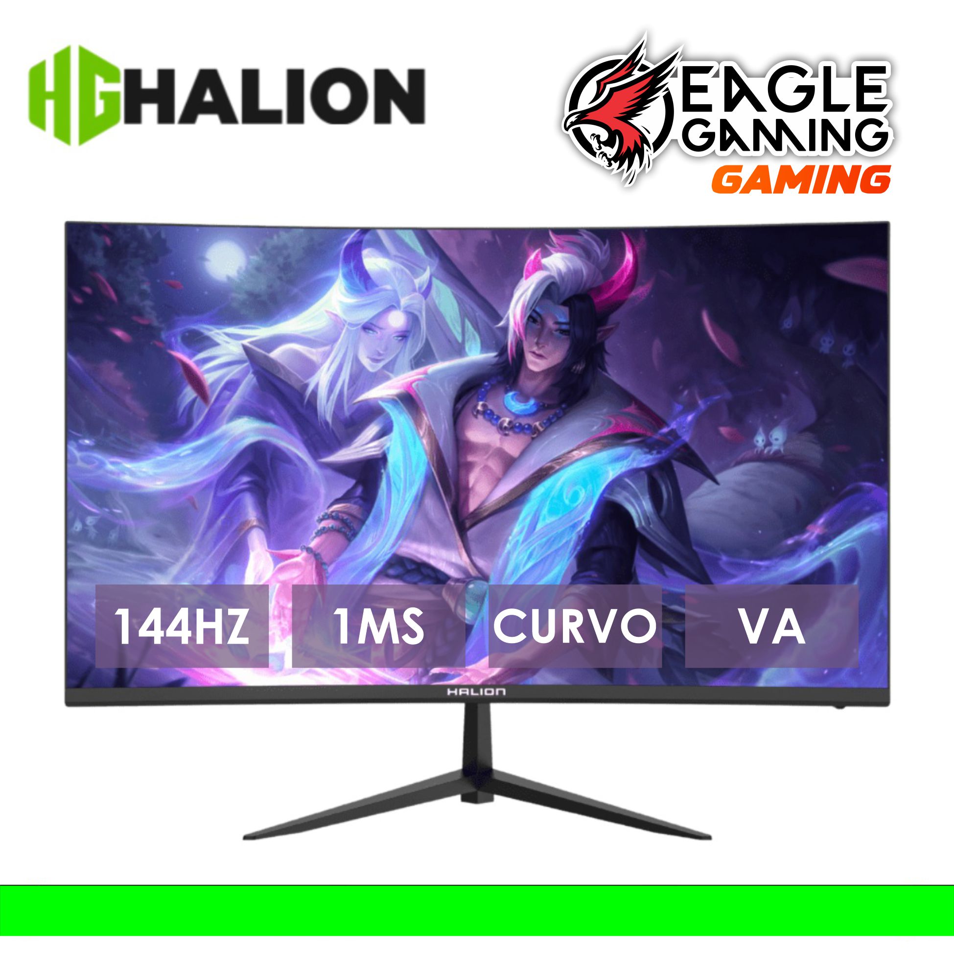COMPUTADORA COMPLETA RYZEN 7 5700G RAM 16GB SSD 1TB MONITOR 27' CURVO 144HZ- KIT TECLADO MECANICO - 4