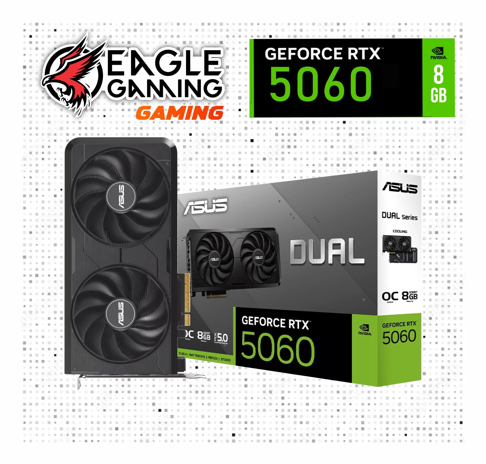 COMPUTADORA PC GAMER AMD RYZEN 5 5500 + RTX 5060 8GB + RAM 16GB + SSD 1TB - 3