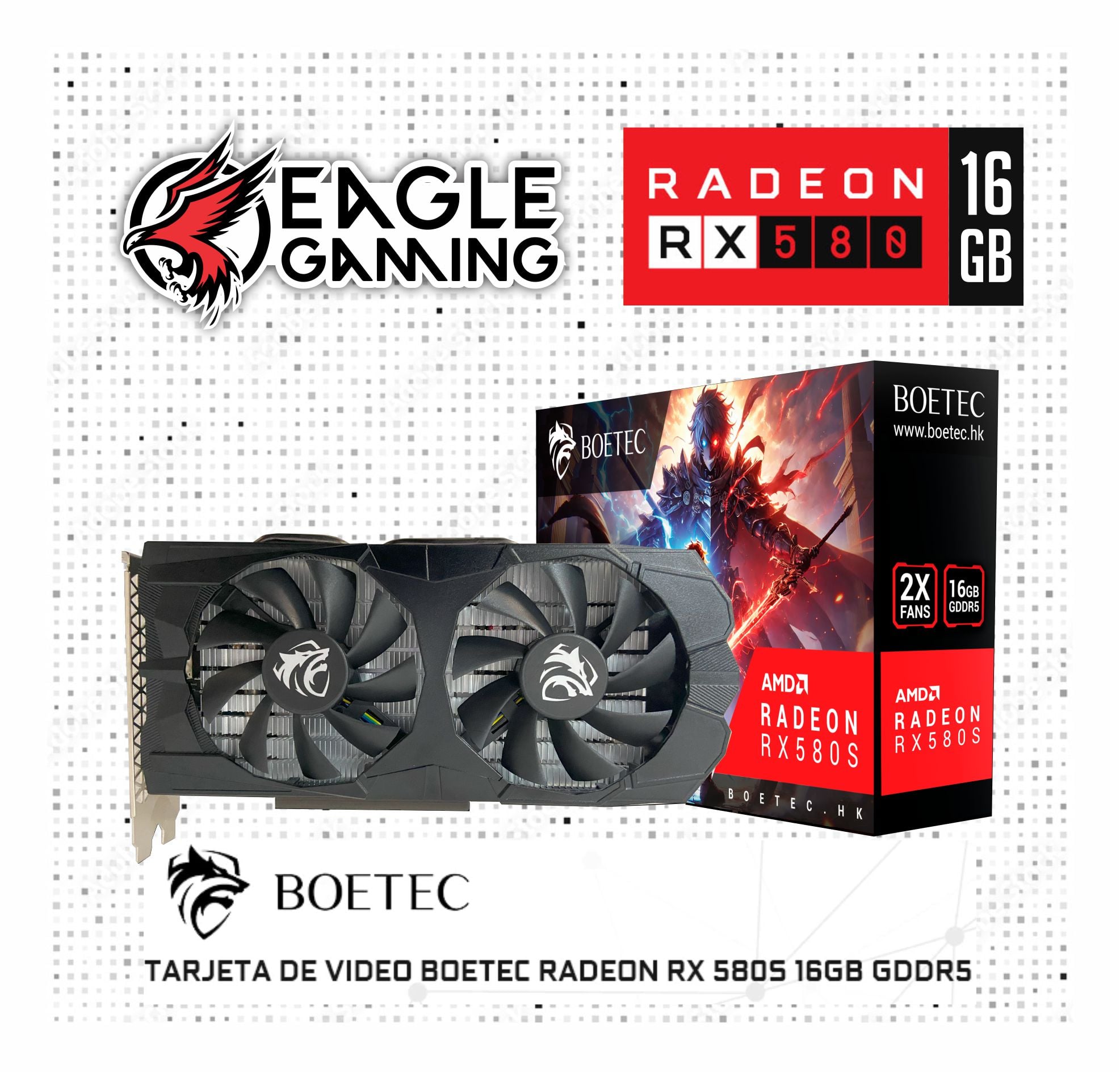 PC GAMER INTEL CORE I5 4440 + RX 580 16GB + 16GB RAM + SSD 512GB - 3