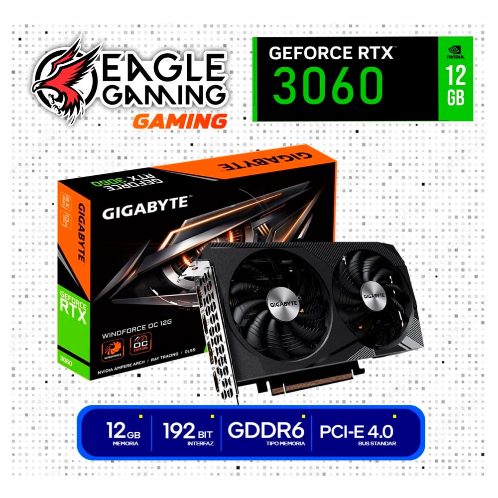 PC GAMER INTEL CORE I5 14400F 16GB DDR4 1TB  RTX3060 12GB - 3