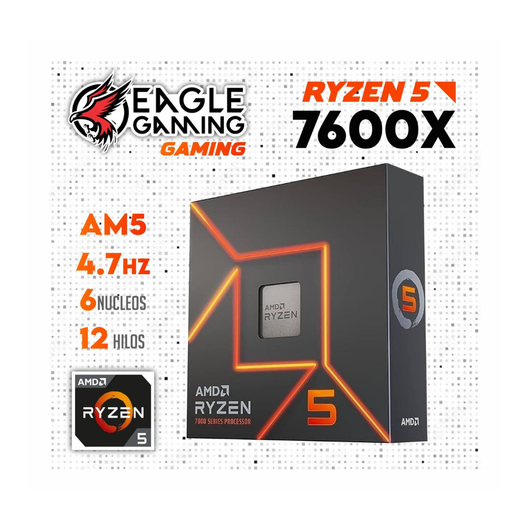 PC GAMER RYZEN 5 7600X 16GB DDR5 SSD SSD 1TB RTX3060 12GB - 2