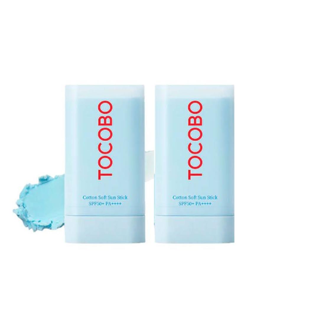 TOCOBO COTTON SOFT SUN STICK SPF50+ PA++++ 2 UNDS - 1