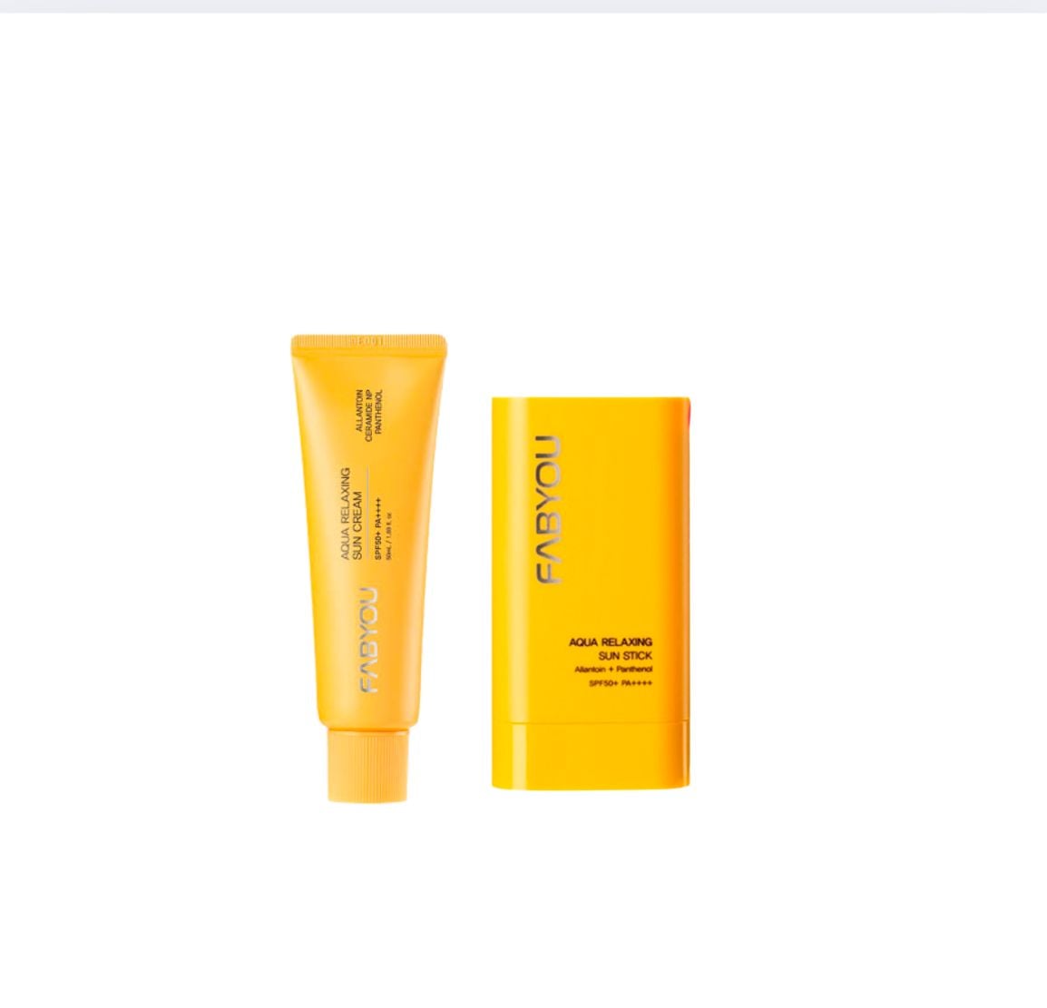 PACK FABYOU AQUA RELAXING SUN CREAM / SUN STICK - 1