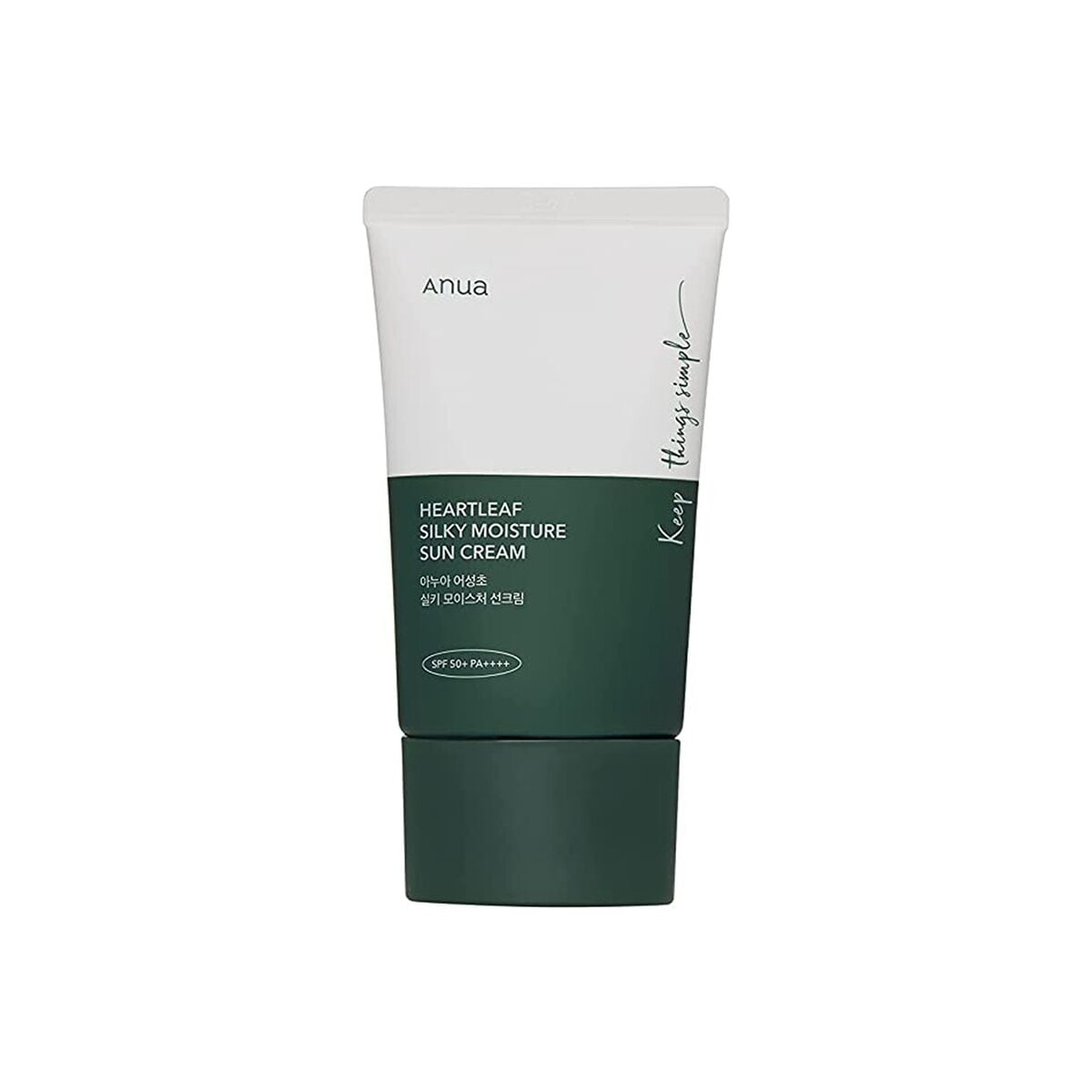 HEARTLEAF SILKY MOISTURE SUN CREAM 50 ML - 1