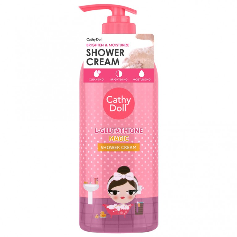 CATHY DOLL L-GLUTATHIONE MAGIC SHOWER CREAM 500 ML - 1