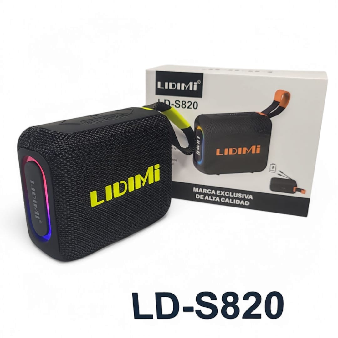 MINI PARLANTE LIDIMI LD-S820 CON POWER BANK - 2