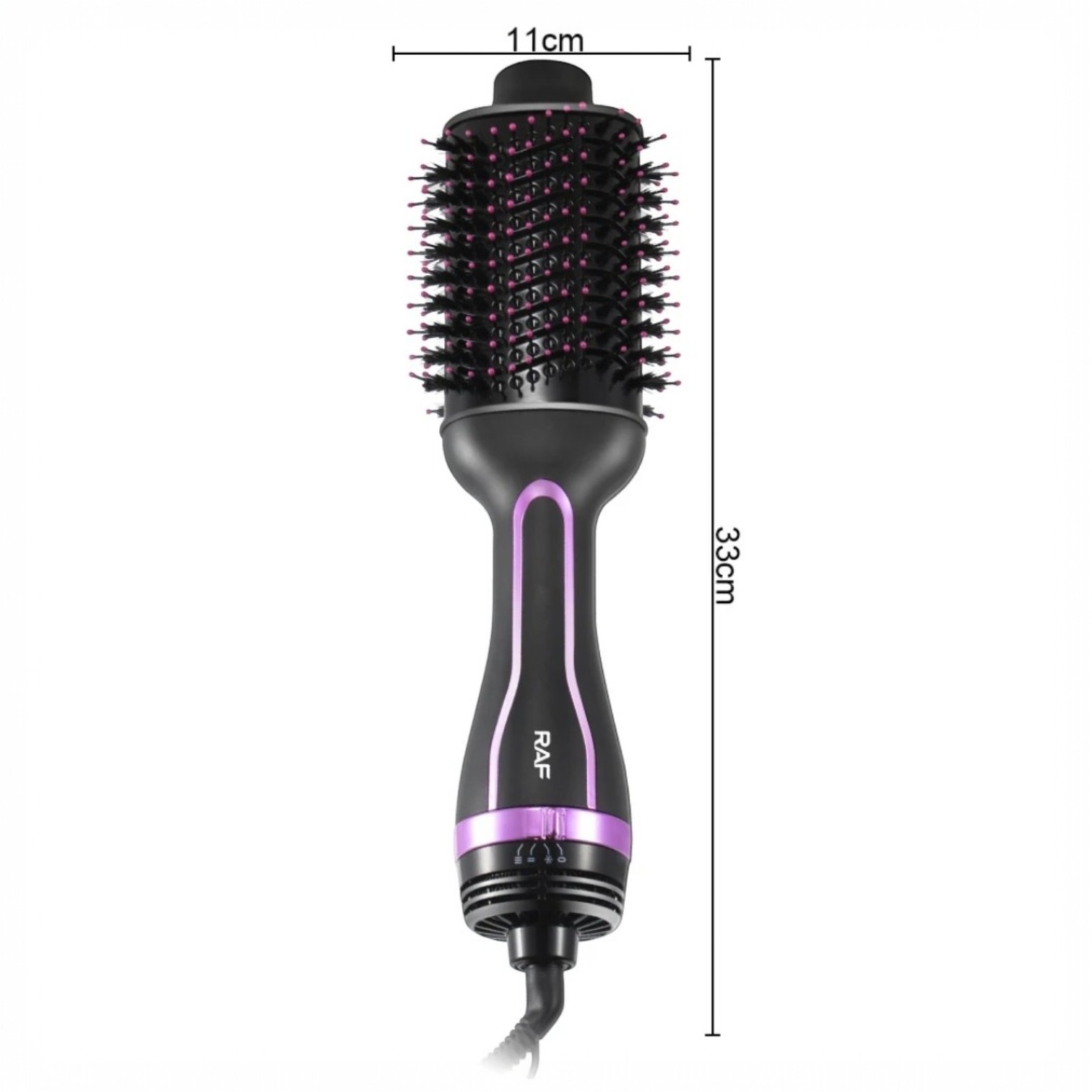 CEPILLO SECADOR 2 EN 1 RAF 1200W ALISA, SECA Y DA VOLUMEN - 5