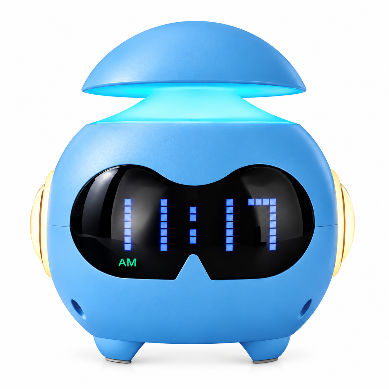 RELOJ DESPERTADOR BLUETOOTH CON PARLANTE, LÁMPARA LED RGB Y ALARMA - 2