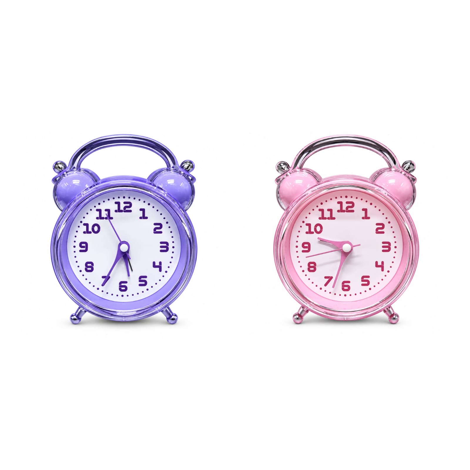 RELOJ DESPERTADOR ANALÓGICO DE MESA DISEÑO VINTAGE - 3