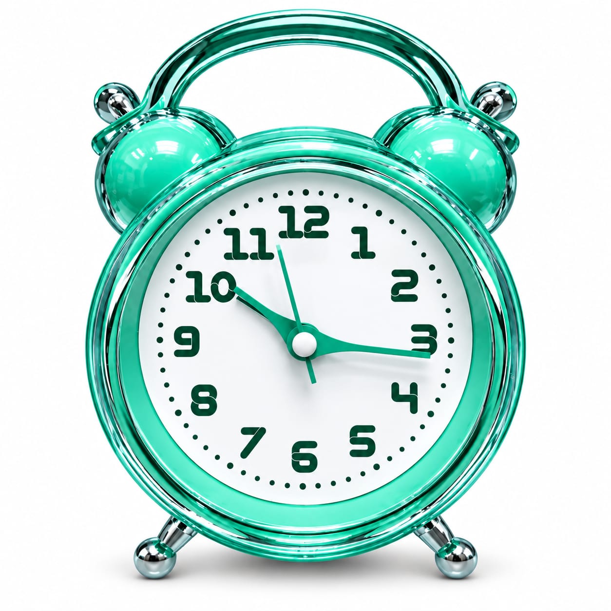 RELOJ DESPERTADOR ANALÓGICO DE MESA DISEÑO VINTAGE-H - 1
