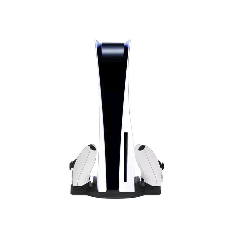 BASE DE CARGA DOBLE Y SOPORTE DE CONSOLA PARA MANDO PLAY STATION 5 PS5 - 3